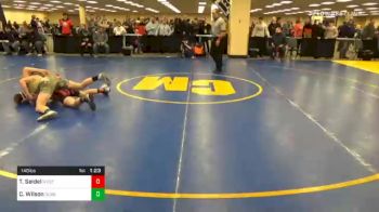 140 lbs Prelims - Tucker Seidel, West Perry vs Carter Wilson, DuBois