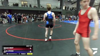 126 lbs Cons. Round 4 - Isaiah Heist, WA vs Alex Othon, WA