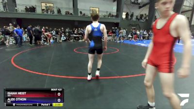 126 lbs Cons. Round 4 - Isaiah Heist, WA vs Alex Othon, WA