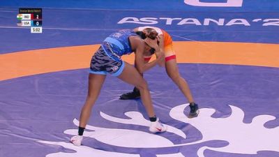 72 kg Final 3-5 - Tanu Sharma, India vs Precious Rosanna Bell, United States