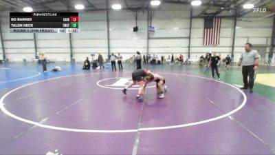 110 lbs Round 5 (3pm Friday) - Talon Heck, Team Gotcha vs Bo Barker, Cali Red