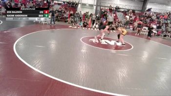 140 lbs Cons. Round 2 - Zoe Baldwin, Lingle-Ft. Laramie/Southeast vs Naomi Anderson, Moorcroft