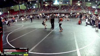70 lbs Champ. Round 1 - Bo Brester, Howells Dodge vs Carter Matthias, Nebraska Wrestling Academy