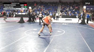 165 lbs Consi Of 32 #2 - Matthew Ferrero, East Longmeadow vs Ryan Sexton, Agawam