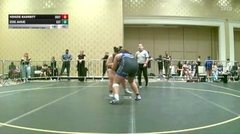 Consolation - Kenzie Barrett, South Dade/Gladiator vs Zoe Ahue, Elite WC Hawaii