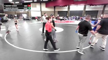 115 lbs Cons. Round 1 - Destiny Gomez, El Paso Hanks vs Jazzlyn Sollano, Amarillo Palo Duro