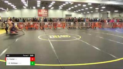 182 lbs Cons. Round 3 - Harry Maltese, Wrestling Prep vs Drew Foster, Bandits WC