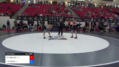 51 kg Cons Semis - Rylan Seacrist, Seasons Freestyle Club vs Alexander Pierce, Big Game Wrestling Club