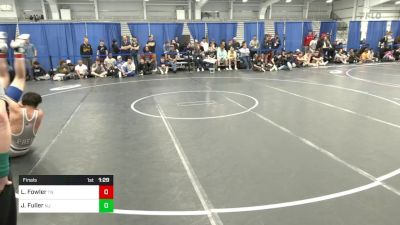 145 lbs Final - Logan Fowler, TN vs Jonathan Fuller, NJ