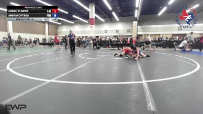 132 lbs Round Of 16 - Jasiah Flores, X-CLUSIVE Wrestling vs Abram Ortega, Panhandle RTC