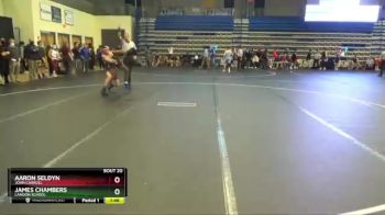 132 lbs Champ. Round 2 - Aaron Seldyn, John Carroll vs James Chambers, Landon School