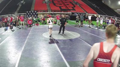 138 lbs Hagan Crockett, New Mexico HS Boys vs Carson Cobb, Alaska 1 HS Boys