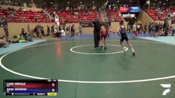 78 lbs Quarterfinal - Lane Arnold, MO vs Nash Denison, OK