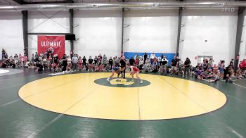 43 kg Quarterfinal - Haley Stenz, Michigan Rev Blue vs Sydney Branch, Virginia Blue