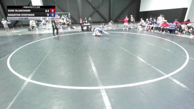 113 lbs Zane Blanchard, Louisiana Red vs Kingston Stephens, Texas