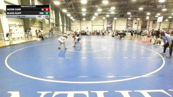 106 lbs Round Of 16 - Jacob Carr, Kraken Black vs Blake Klipp, TNWC Silver Fox