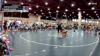 120 lbs Round 3 (8 Team) - Addysin Mollendor, Mississippi WC vs Jasmine Villegas, BHWC/ Florida Supreme