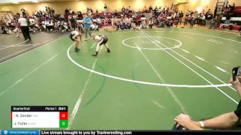 105 lbs Quarterfinal - Nash Zender, Piranha Wrestling Club vs James Fuller, Anacortes Hawkeyes Wrestling Club