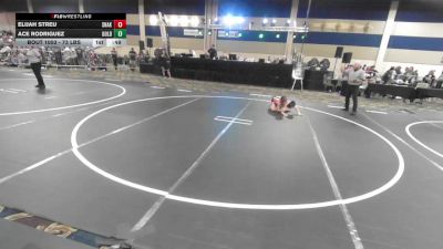 73 lbs Consi Of 8 #1 - Elijah Streu, Snakepit vs Ace Rodriguez, Gold Rush Wr Ac