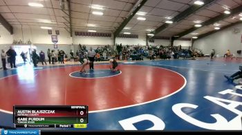 145 lbs Semifinal - Austin Blajszczak, Natrona County vs Gabe Purdum, Tongue River