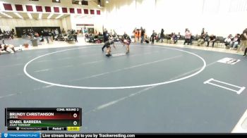 126 lbs Cons. Round 2 - Brundy Christianson, GMLOS vs Izabel Barrera, Joliet Township