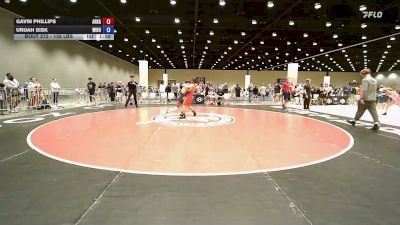 138 lbs Cons. Rd Of 16 - Gavin Phillips, Arkansas vs Urijah Sisk, Wild Bunch
