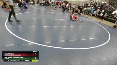 106 lbs Cons. Round 4 - Jack Falk, Askren Wrestling Academy vs Michael McNamara, Illinois