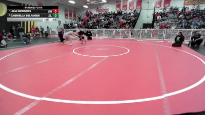 135 lbs Cons. Semi - Liani Mendoza, Arroyo vs Gabriella Belanger, Sultana