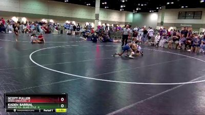 113 lbs Round 4 (16 Team) - Kaden Barrial, Brevard FCA- Island Style vs Scott Fuller, Genoa Wrestling