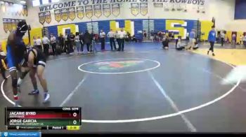 160 lbs Cons. Semi - Jorge Garcia, Wellington Community Hs vs Jacarie Byrd, South Dade