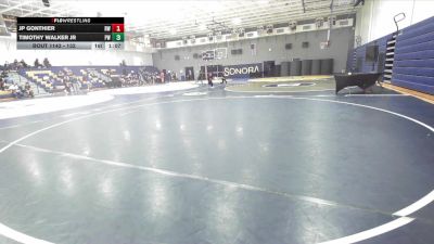 132 lbs Champ. Round 2 - Timothy Walker Jr, Poway Wrestling vs Jp Gonthier, Reign WC