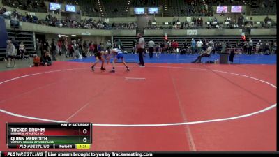 85 lbs Round 4 - Tucker Brumm, Immortal Athletics WC vs Quinn Meredith, Victory School Of Wrestling