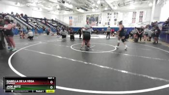 190 lbs Quarterfinal - Jade Seitz, San Dimas vs Isabella De La Vega, Etiwanda