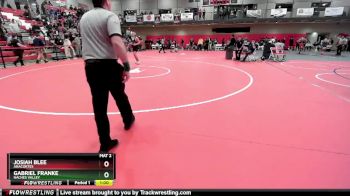 138 lbs Cons. Round 2 - Josiah Blee, Anacortes vs Gabriel Franke, Naches Valley