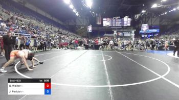 132 lbs Cons 64 #1 - Olin Walker, Illinois vs Jayce Paridon, Florida