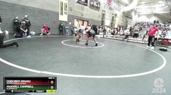 185 lbs Cons. Round 2 - Chidubem Mmagu, Sutter Middle School vs Maxwell Campbell, Placerville