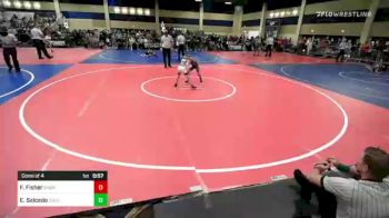 62 lbs Consi Of 4 - Frankie Fisher, Barn Brothers vs Emilio Salcedo, Tucson Cyclones