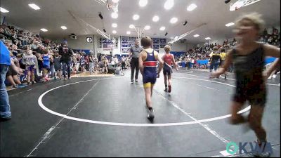 61 lbs Rr Rnd 3 - Christopher Waitkus II, Team Tulsa Wrestling Club vs Luke Crain, Team Tulsa Wrestling Club