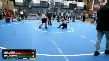 102-113 lbs Round 5 - Jack Larson, Grantsville Wrestling Club vs Colt Szerszen, Fremont Wrestling Club