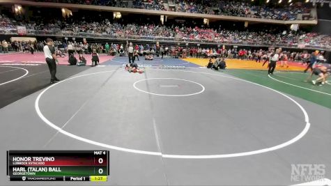 5A 150 lbs Quarterfinal - Honor Trevino, Lubbock Estacado vs Harl (Talan) Ball, Georgetown