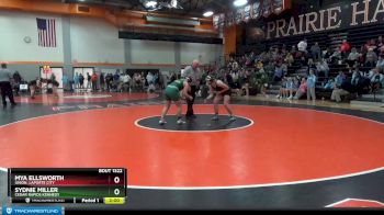 G-23 lbs Round 4 - Sydnie Miller, Cedar Rapids Kennedy vs Mya Ellsworth, Union, LaPorte City