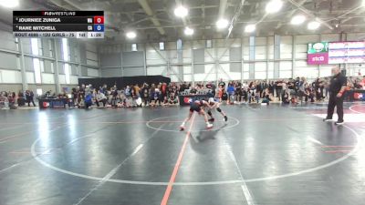 12U Girls - 75 lbs Quarters - Journiee Zuniga, WA vs Rane Mitchell, CA