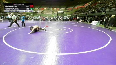 122 lbs Round Of 32 - Julius Varquez, Mcfarland vs Sergio Valencia, Farmersville