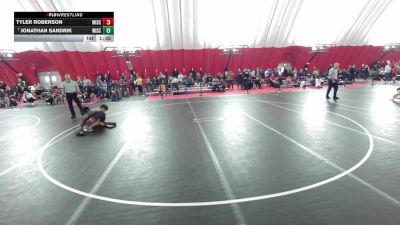 16U Boys - 138 lbs Champ. Round 1 - Jonathan Sandrik, Wisconsin vs Tyler Roberson, Wisconsin