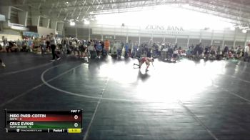 77 lbs Quarters & Wb (16 Team) - Cruz Evans, Team Oregon vs Miro Parr-Coffin, INWTC