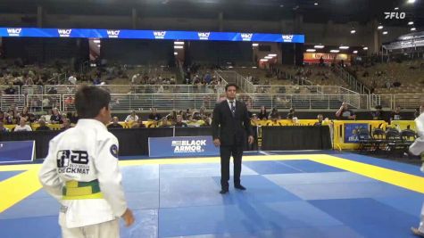 Arthur Nascimento Santiago vs Antonio Puno 2025 Pan Kids Jiu-Jitsu IBJJF Championship