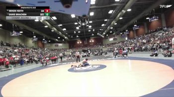 2A 144 lbs Champ. Round 1 - Miken Keith, San Juan vs Duke Bracken, Enterprise
