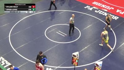 252 lbs Round Of 16 - Ryland Kelly, Seneca Valley vs Efren Lopez, Conestoga Valley