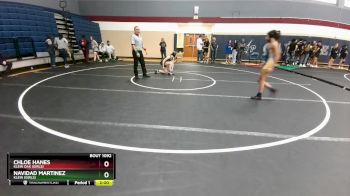 107 lbs Round 5 - Navidad Martinez, Klein (Girls) vs Chloe Hanes, Klein Oak (Girls)