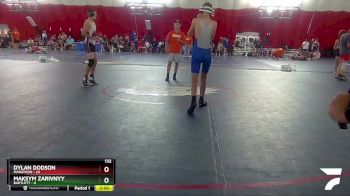 132 lbs Round 2 (4 Team) - Maksym Zarivnyy, Bartlett vs Dylan Dodson, Marathon